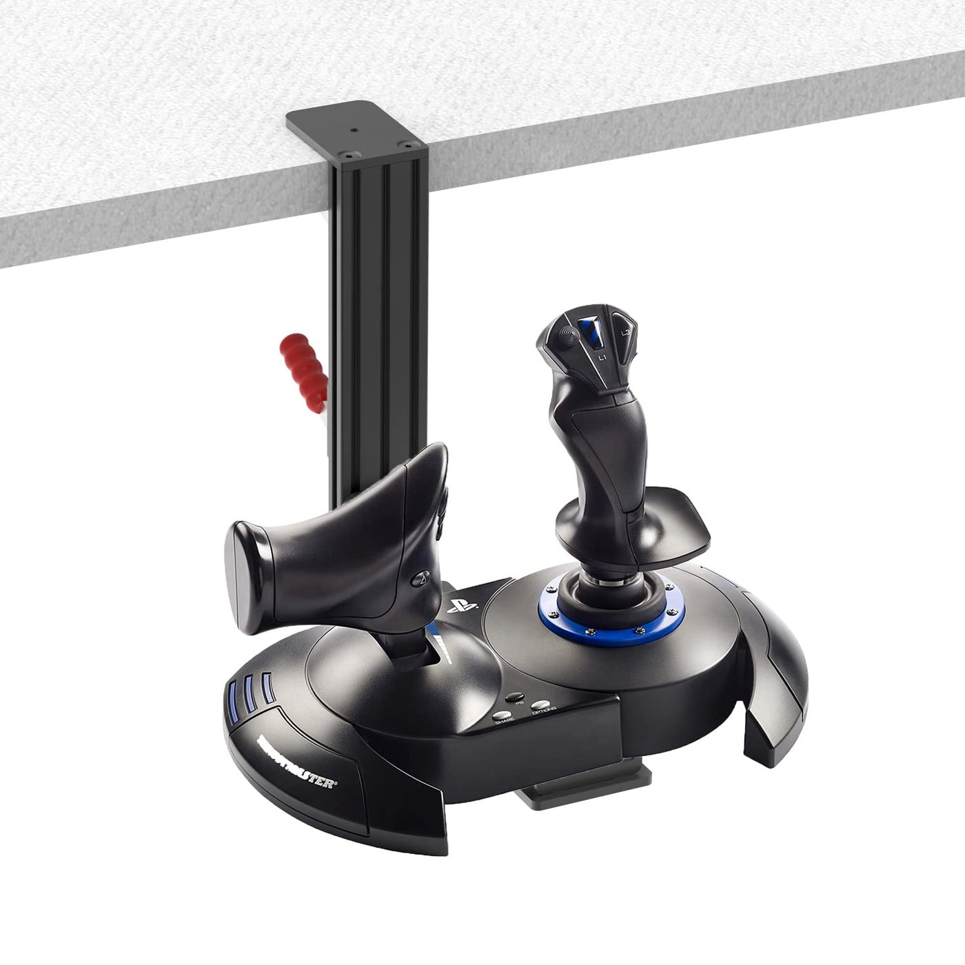 Desk Mount Holder - X52/X56/HOTAS Warthog/T.16000M FCS/T.Flight/SimTask Farmstick/Sol-R1/Sol-R2/VKB/VPC/Winwing Pack