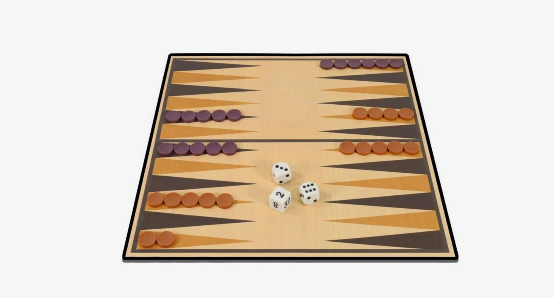 Backgammon basic classic games
