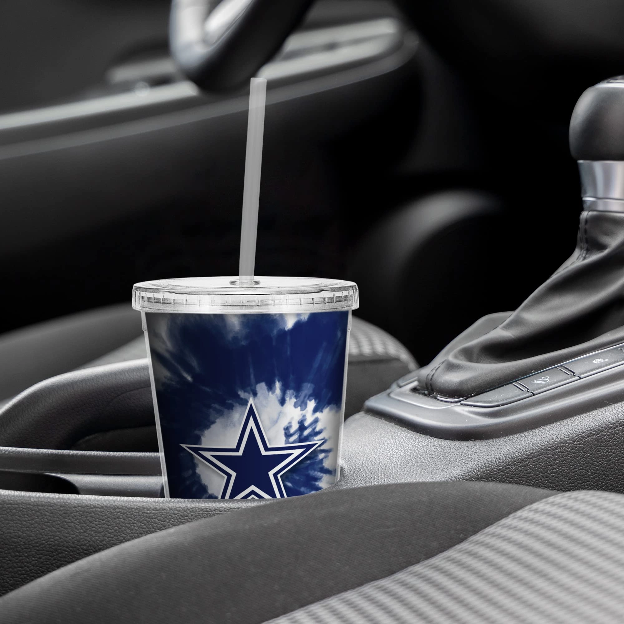 NFL Football Metallic Tie Dye Tumbler - 473ml