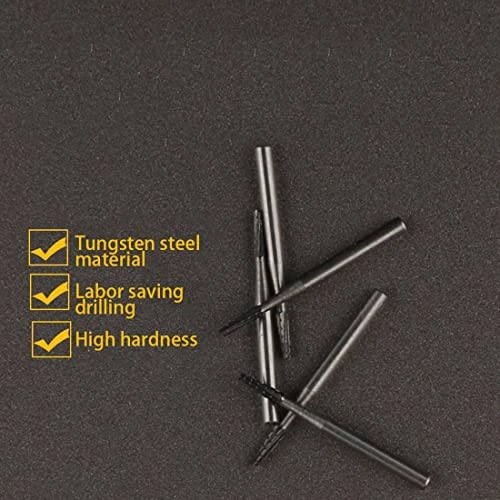 Car Windscreen Repair Tool Glass Drill - metal 5 piece(s) 0.9 mm