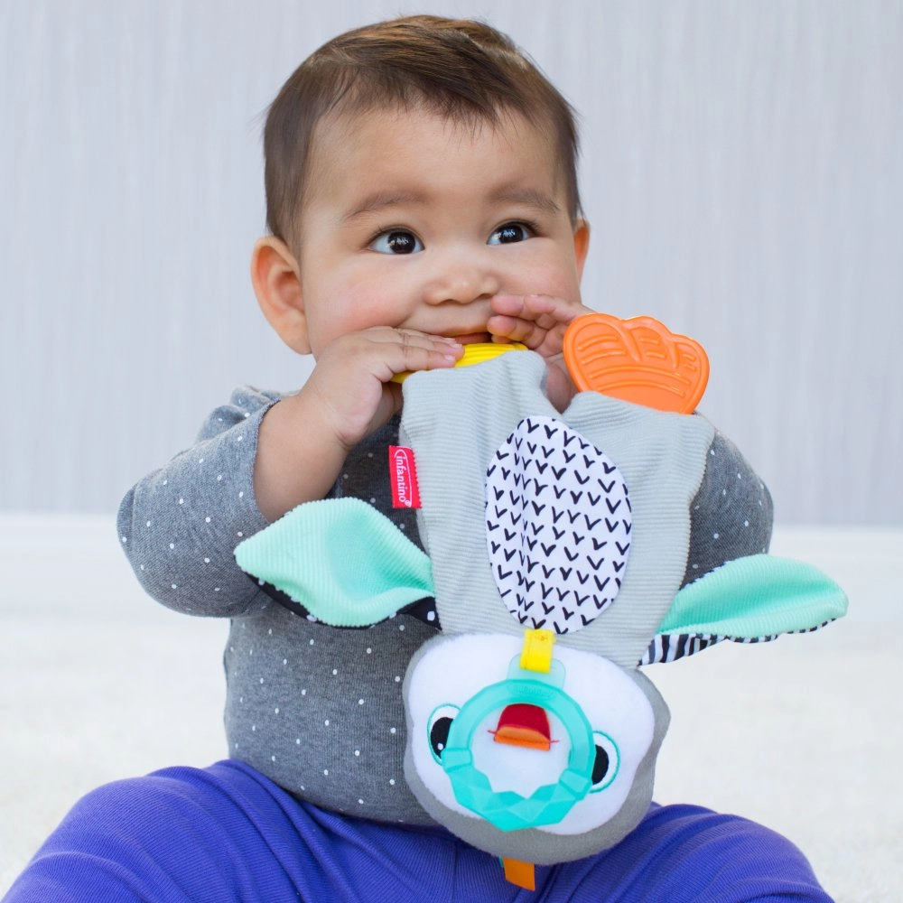 Cuddly Penguin Teether - 3 BPA-free teethers Suitable for newborns