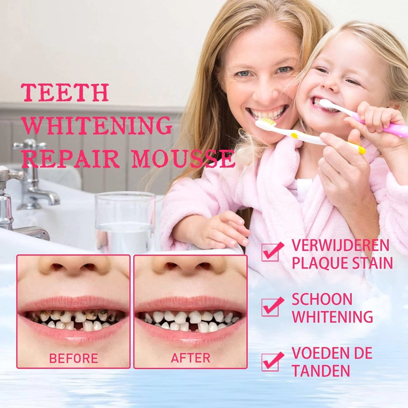 Kids Foam Strawberry Toothpaste Kids 60ml