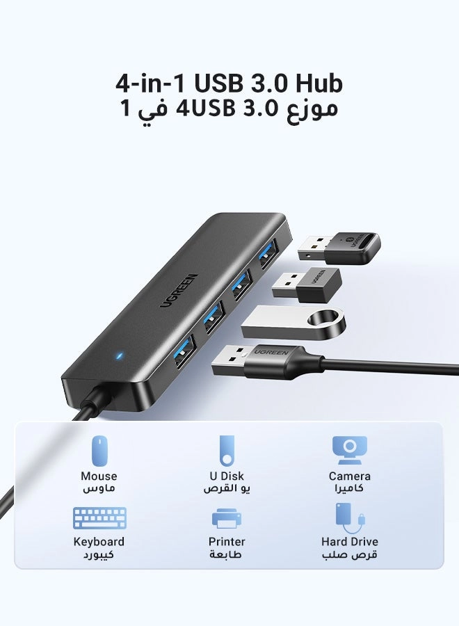 USB A Hub - 4 Ports 5Gbps