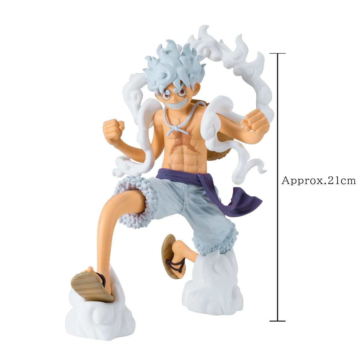Monkey D. Luffy - One Piece Grandista Monkey.D.Luffy Gear5 Statue (21 cm)