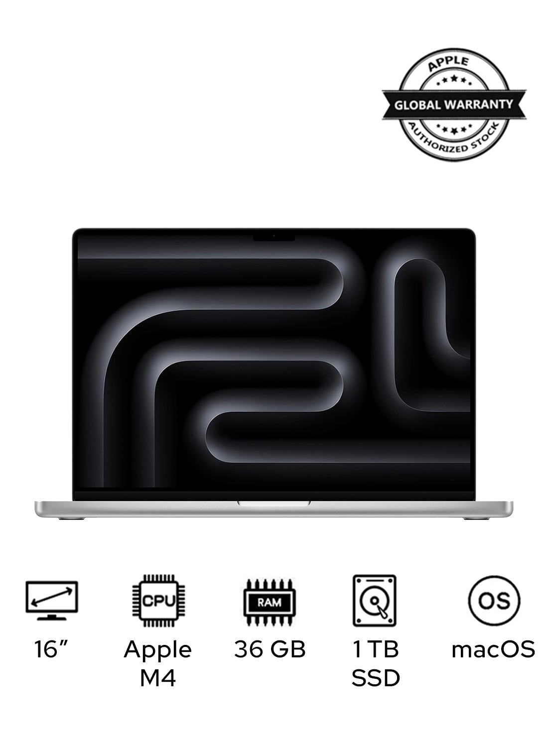 MacBook Pro MX2V3ZS/A 2025 - 16.2'' M4 Max 36GB 1000GB SSD