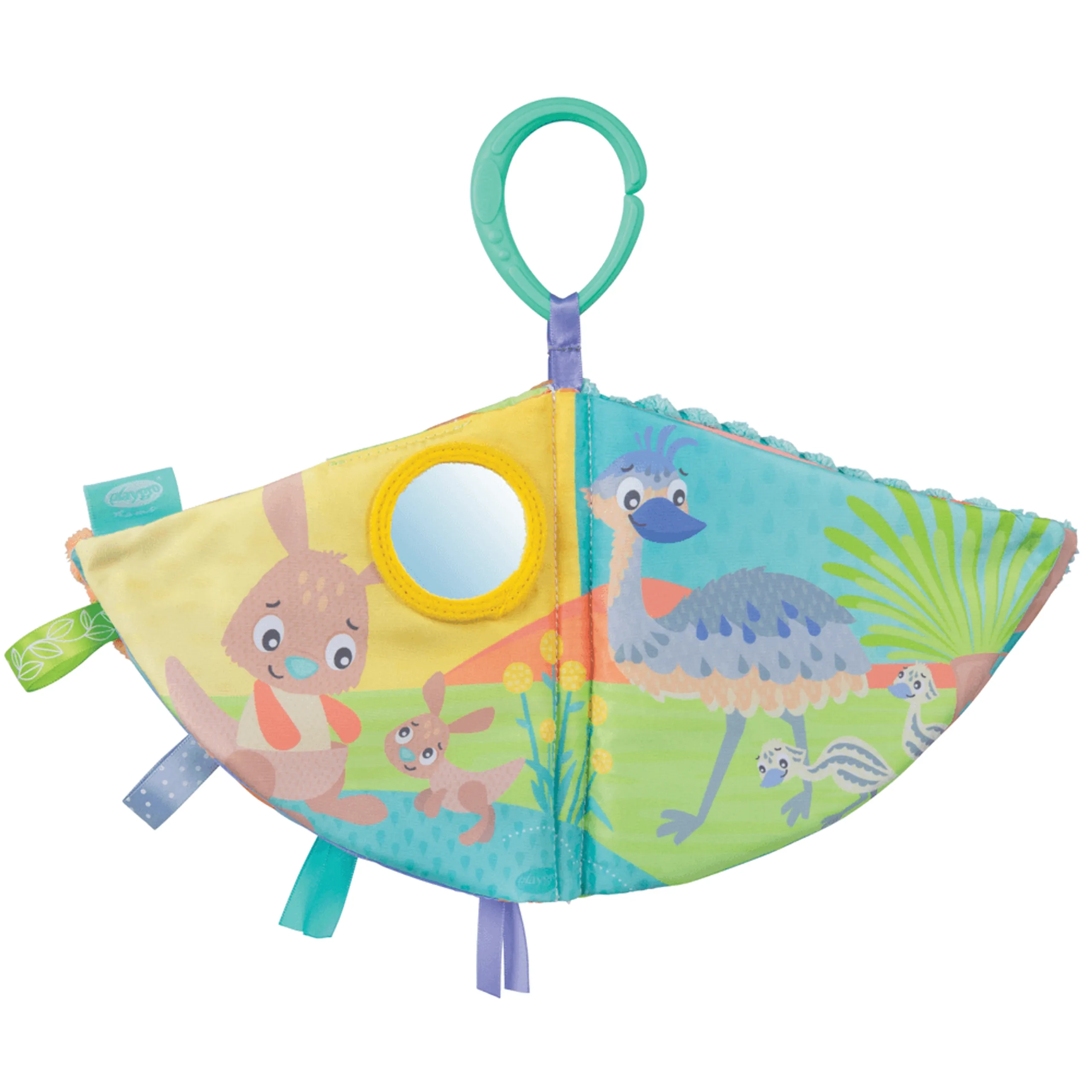 Playgro Fauna Friends Clip And Chew Sensory Book