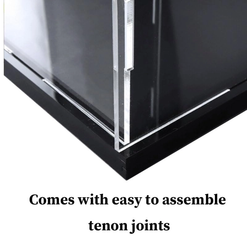 Technic Display Case (42131) - Clear Acrylic Black Bottom+top Light