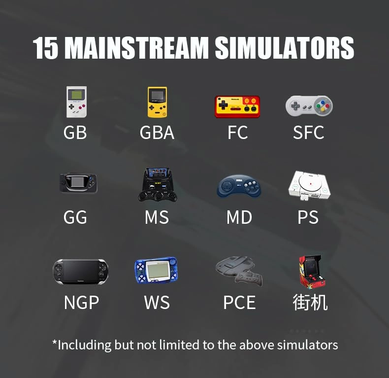 Retro Handheld Game Console - 16GB