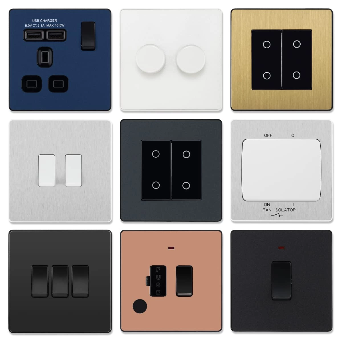 Double Master Touch Dimmer - 2-Way Trailing Edge 200W