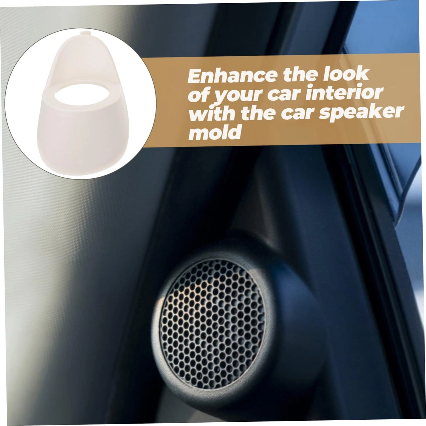 Car Speaker Mounting Spacers - 3.5-inch