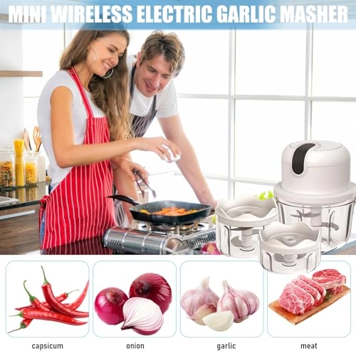 Electric Chopper - 350 ml 250 ml 100 ml USB