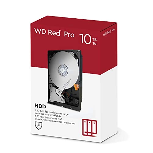 Red Pro 3.5" 7200rpm 256MB SATA 6Gb/s (WDBC9Y0100HH1-WRSN) - 10TB