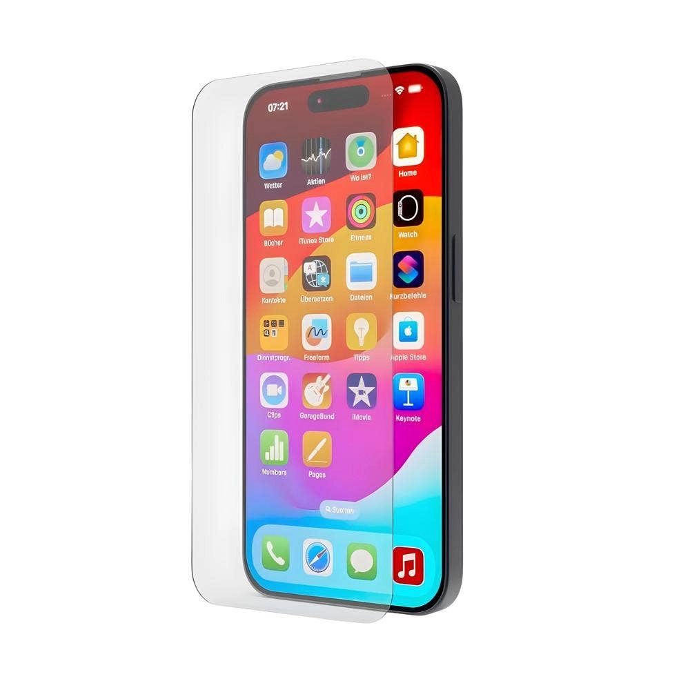 Hama Clear Glass Screen Protector for Iph 15/15 Pro