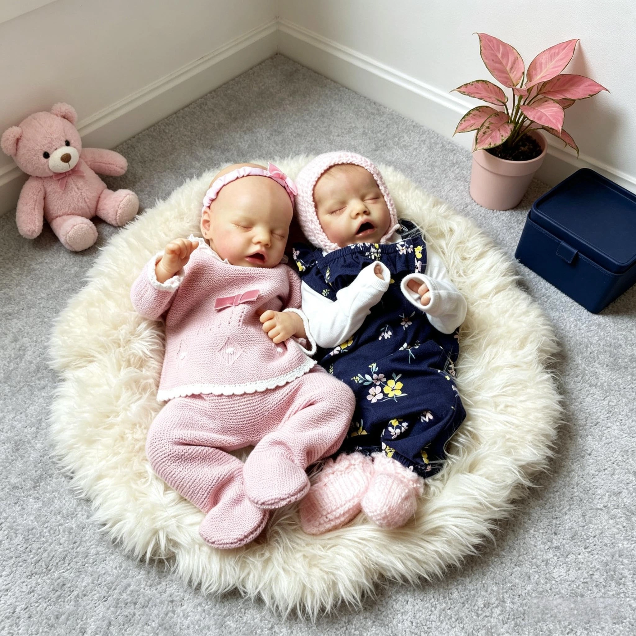 Reborn Baby Doll - 18 inch Vinyl Girl Ages 3+