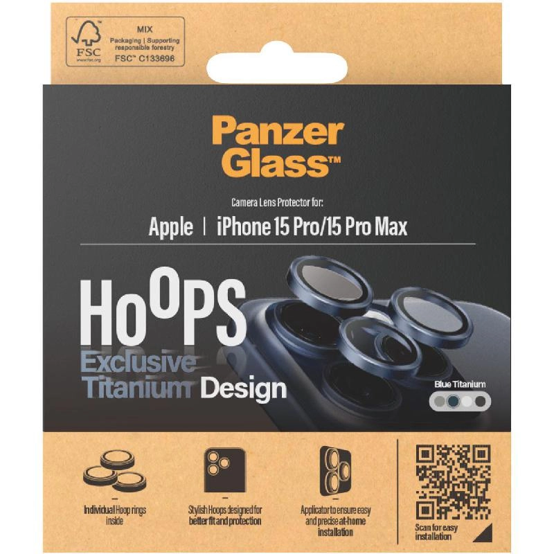 Hoops Camera Lens Protector - for iPhone 15 Pro/iPhone 15 Pro Max
