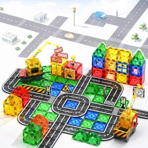 Magnetic Building Blocks - 100 pcs