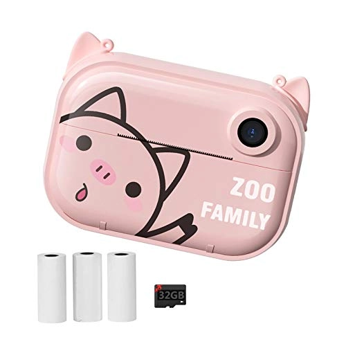 Children Instant Print Camera - 12MP 1080P 32GB