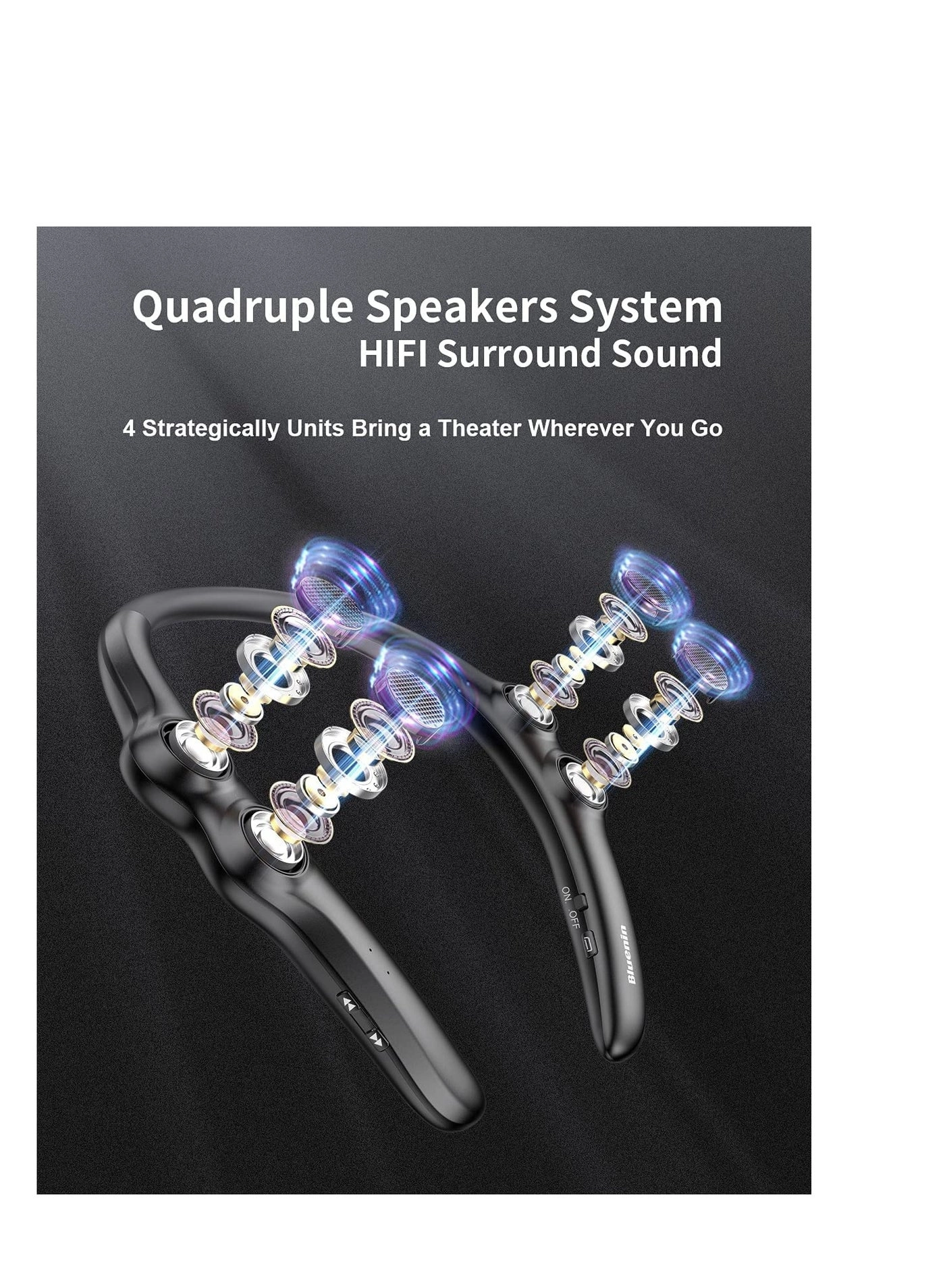 Neckband Bluetooth Speakers