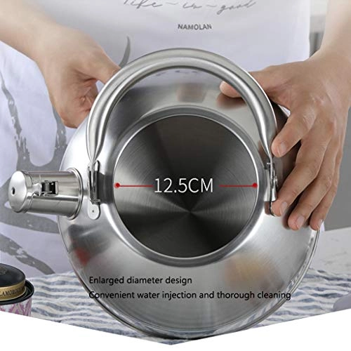 Whistling Kettle - Stainless Steel Ergonomic Handle