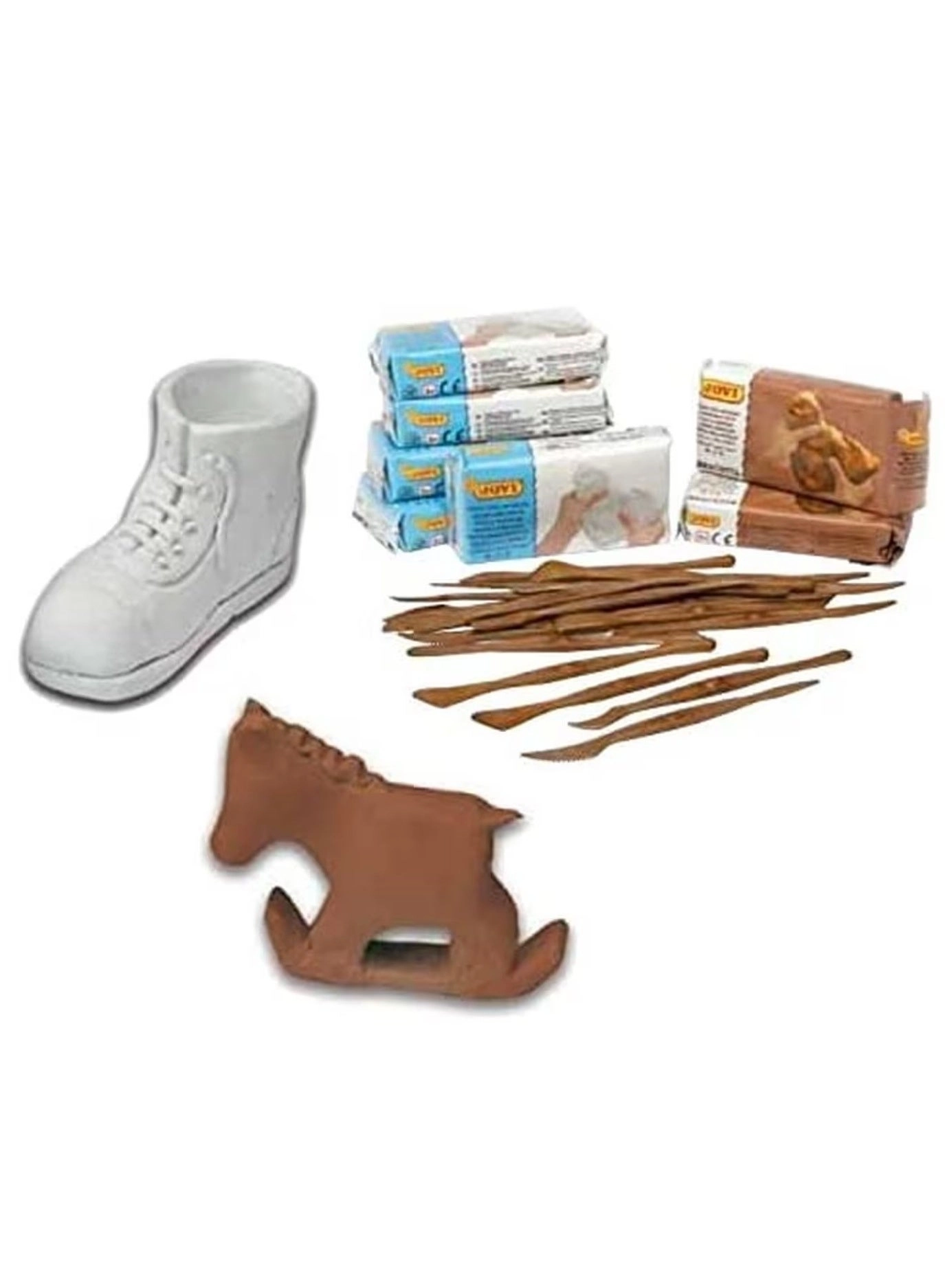 Natural Terracotta Pottery Sculpting Clay - 250g