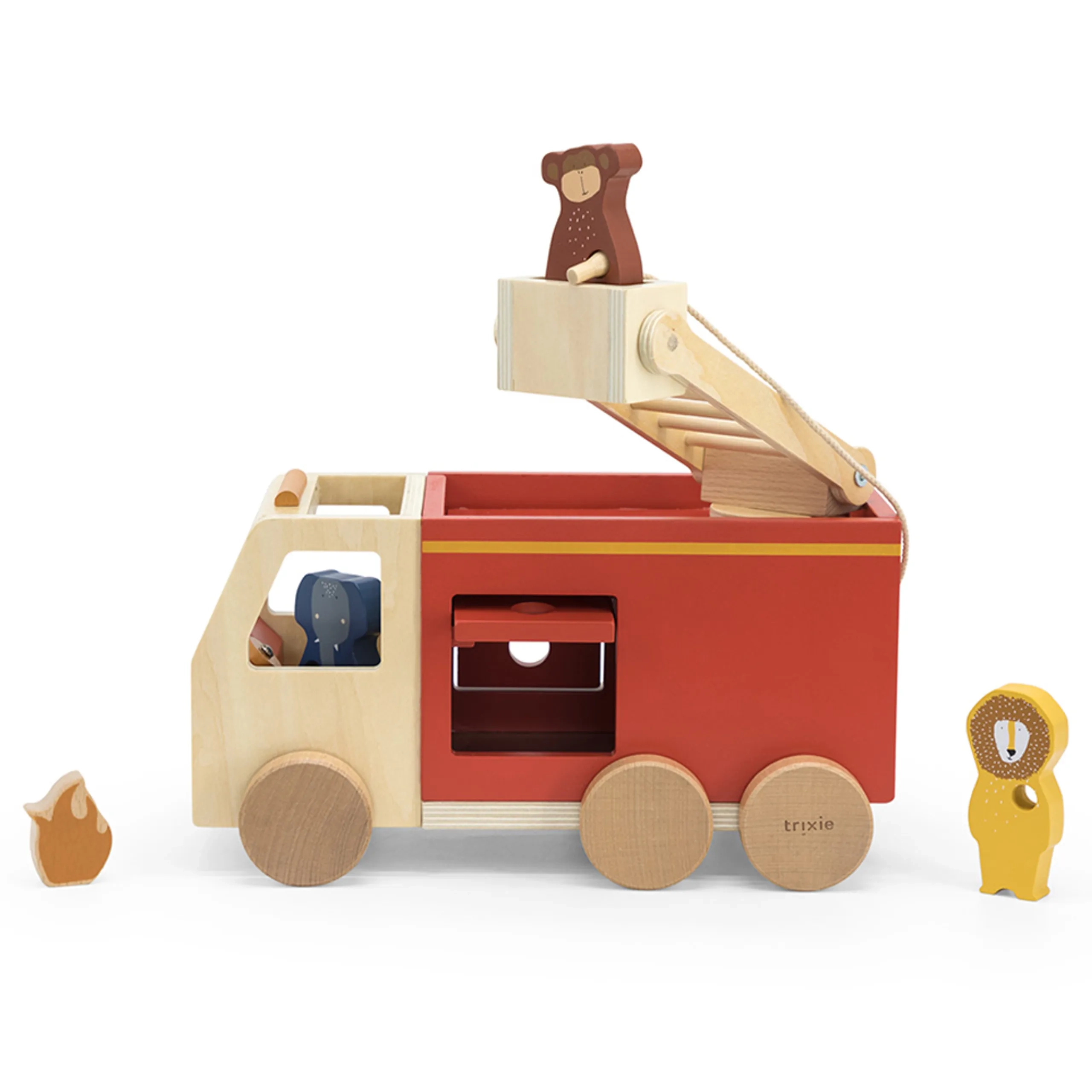 Wooden Fire Truck