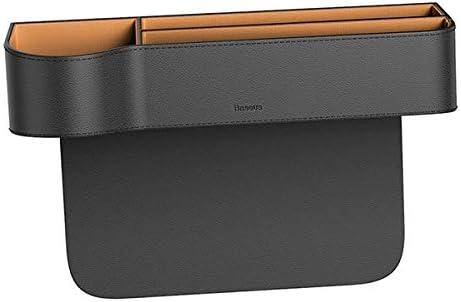 Elegant Car Storage Box - Faux Leather Rectangular