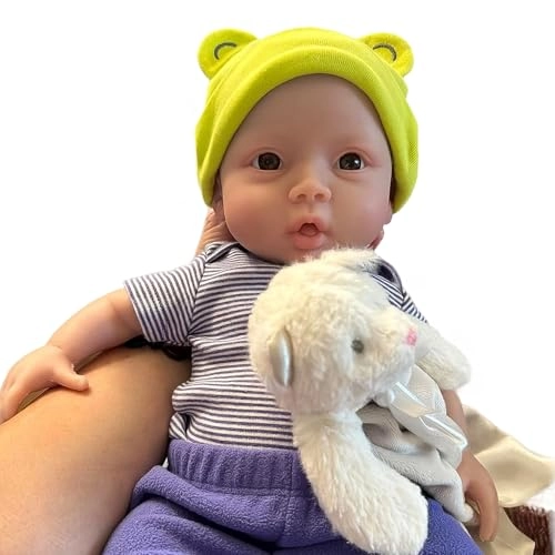 Reborn Baby Doll - 18.5 inches Silicone Tan Ages 20+