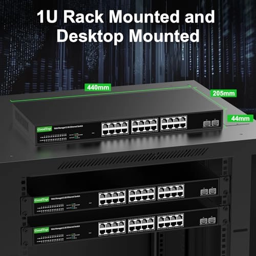 24x2.5G+2x10G SFP+ [Managed] 26-Ports