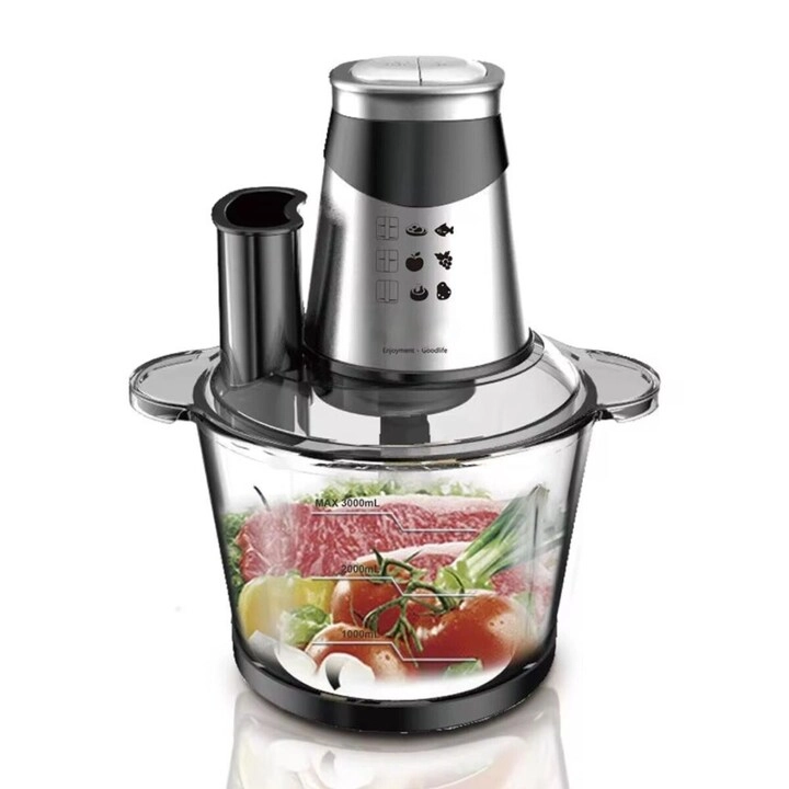 5-in-1 Electric Food Processor & Multi-Function Blender - 2L 500W