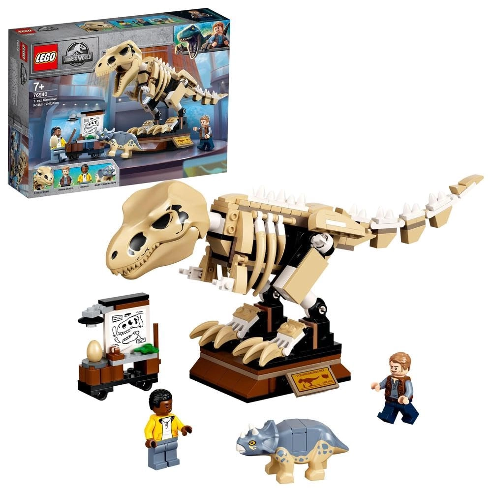 LEGO Jurassic World T. rex Dinosaur Fossil Exhibition (76940)