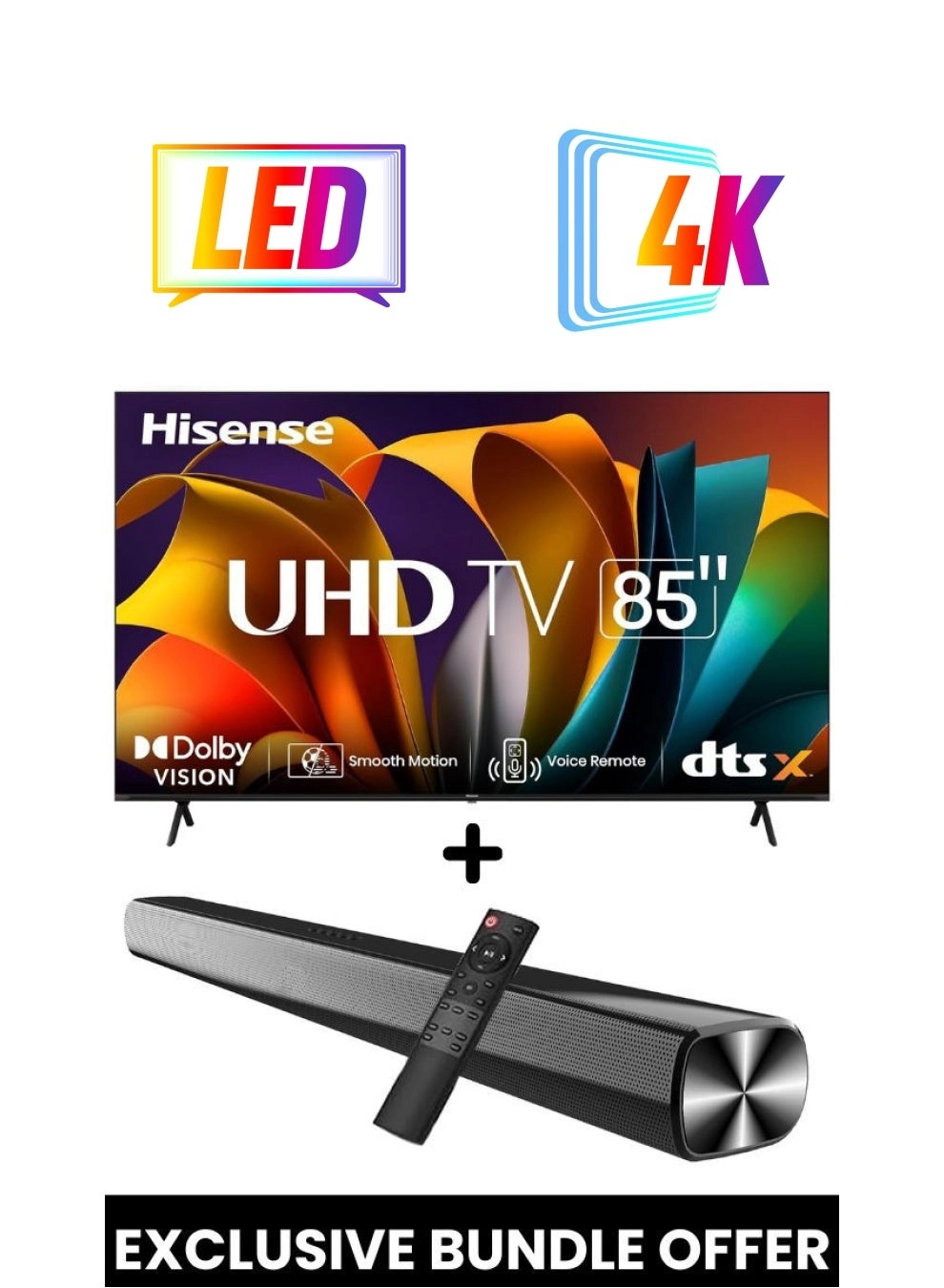 Hisense 85A61N - 85 in + SOUNDBAR