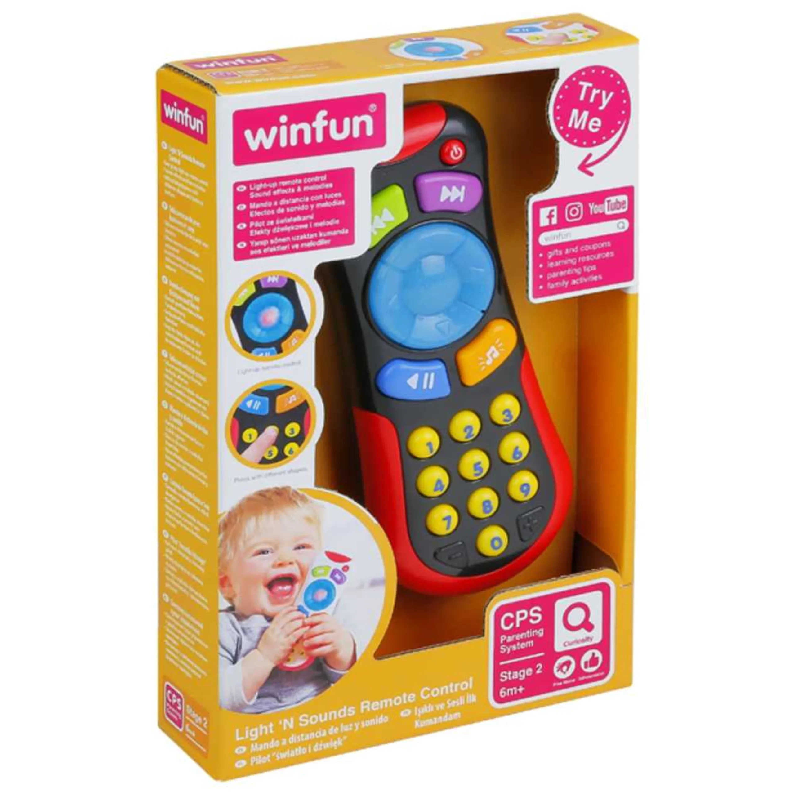 Light N' Sounds Remote - Suitable for 6 months & above