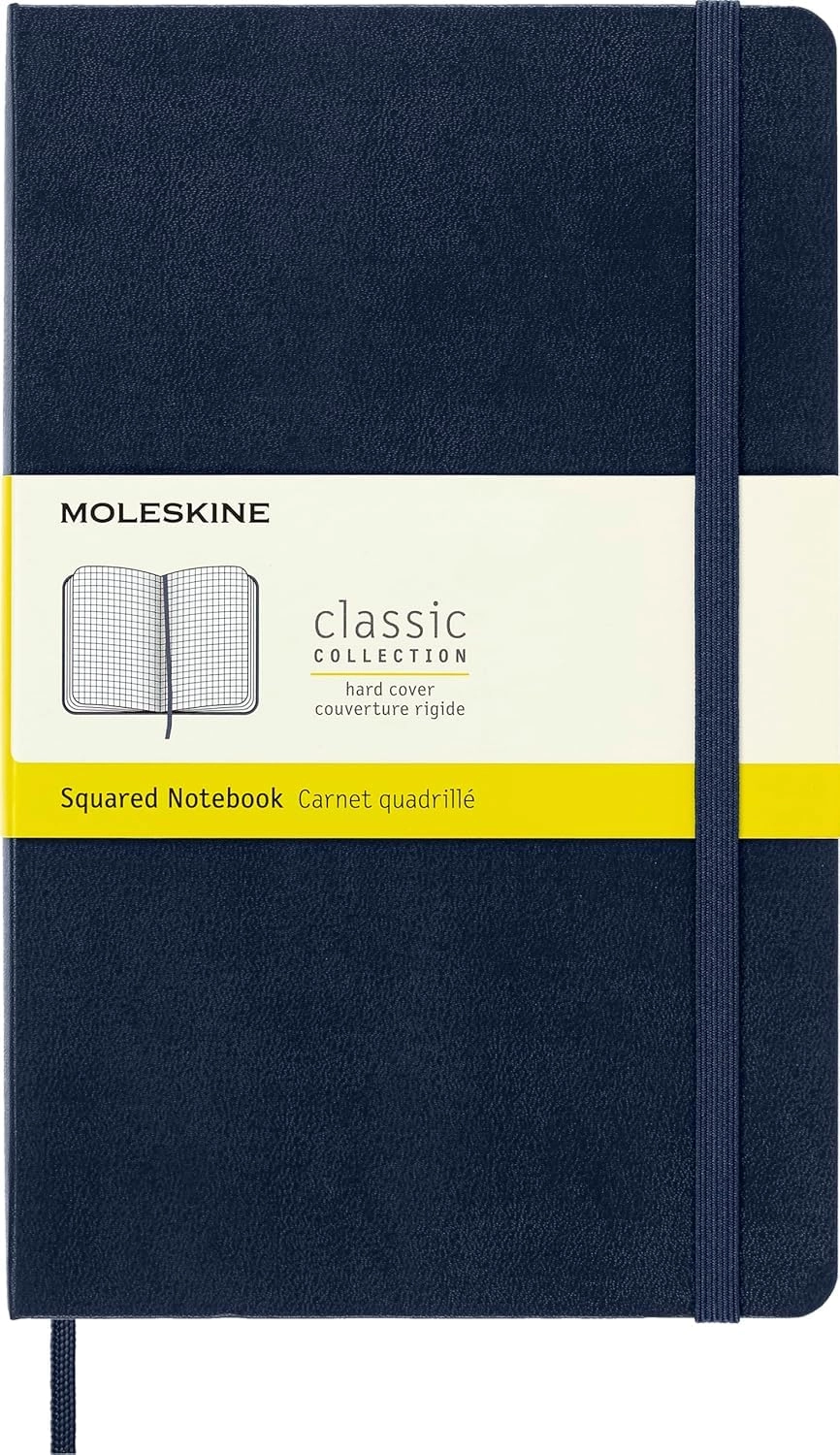 Moleskine Classic Notebook A5 Hardcover - Grid 240 Pages