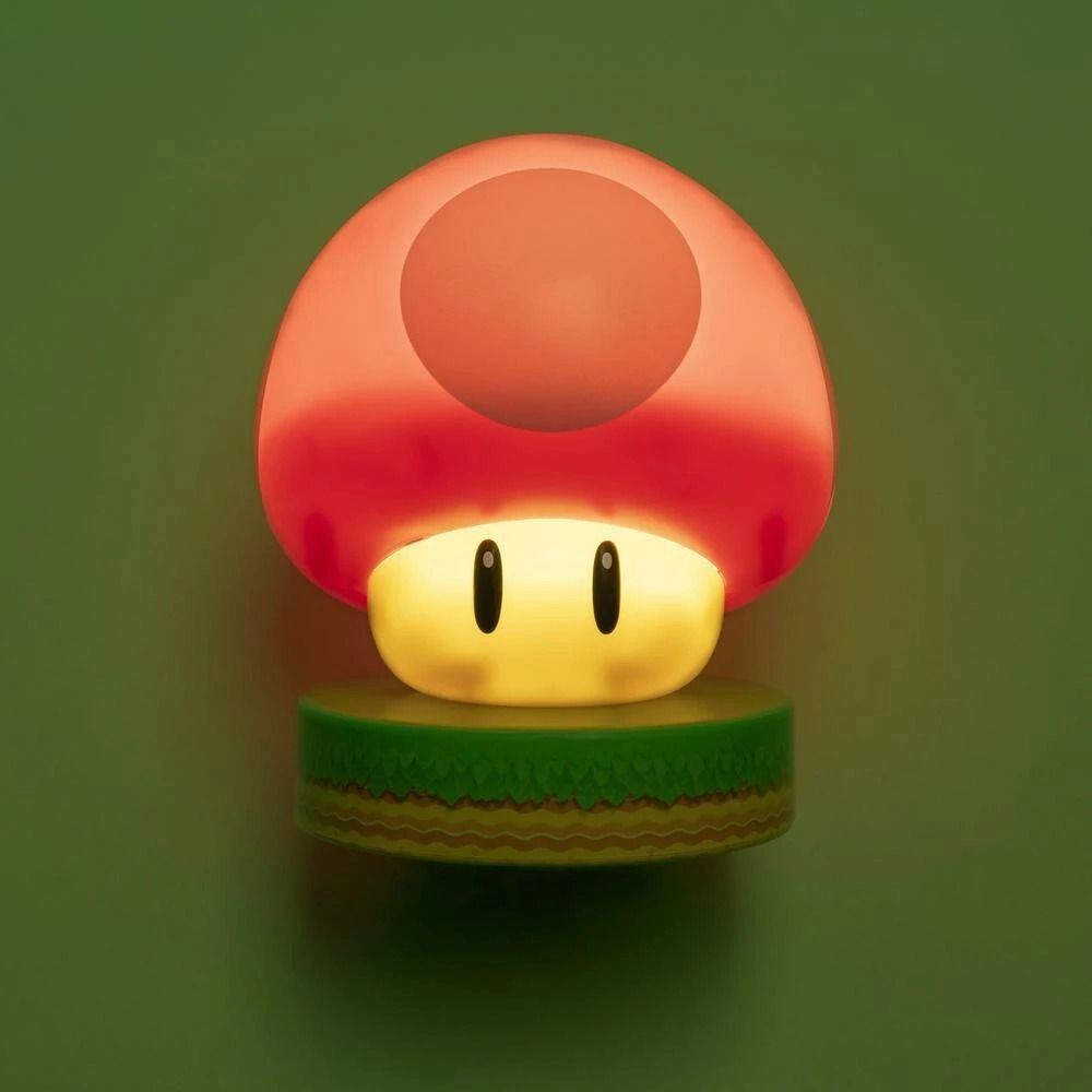 1Up Mushroom Icon Light - Lighting & Clocks green