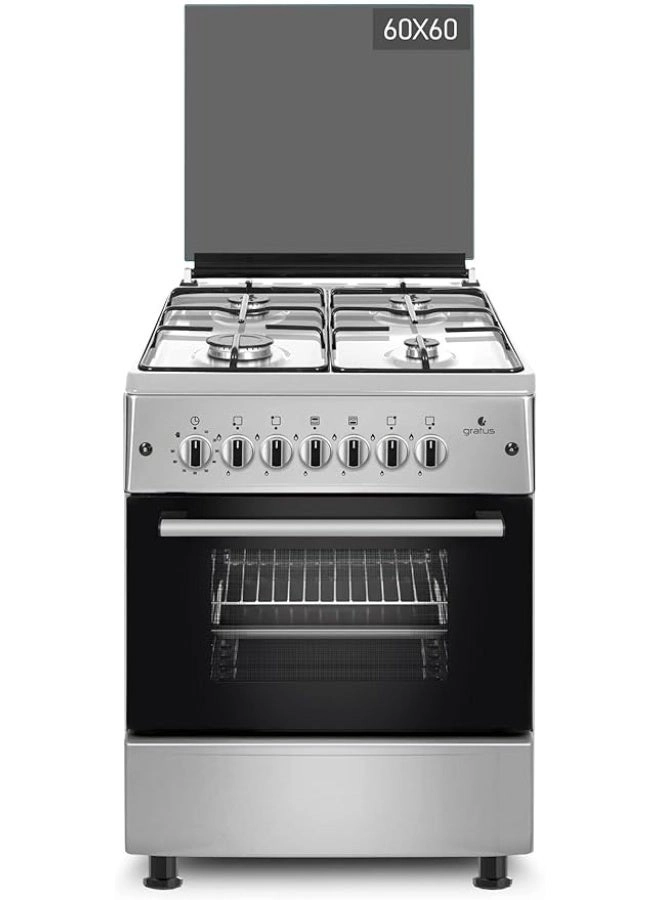 Bright Series GGR64FRTE1 GAS Cooker