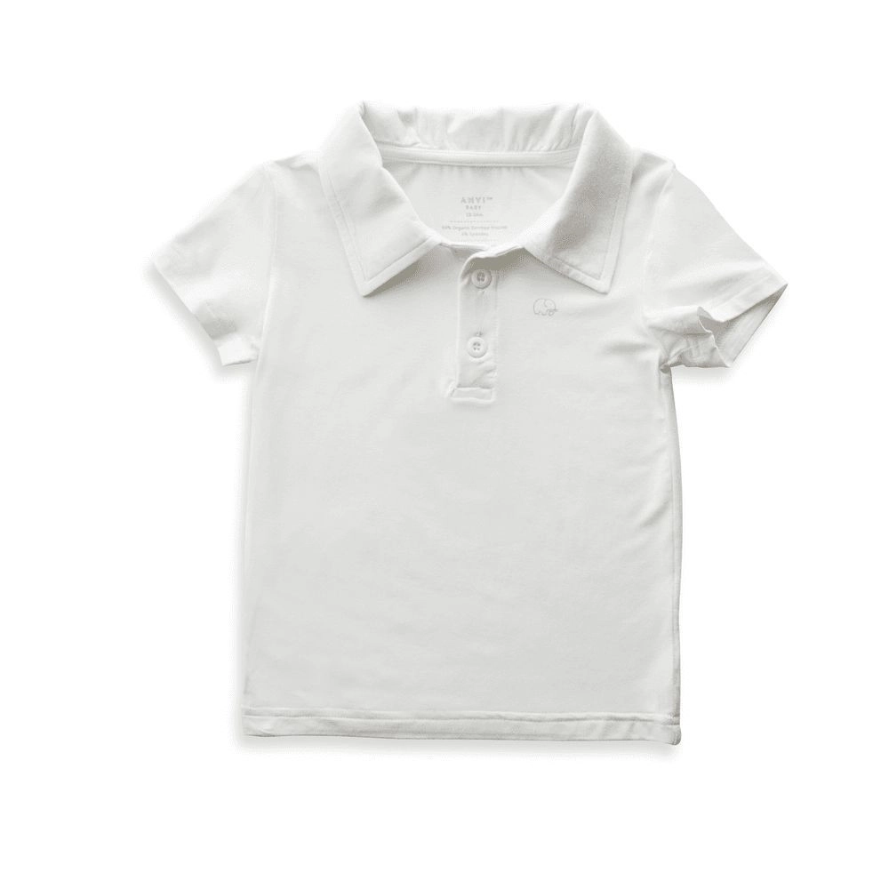 Anvi Baby Short Sleeves Polo T-Shirt - 4 +