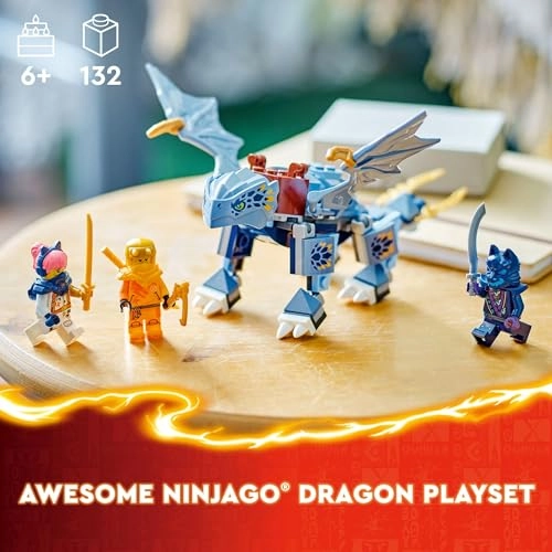NINJAGO Young Dragon Riyu (71810) - Minifigures Book & Surprise Stickers