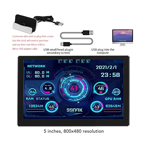 USB Mini Screen - Bewinnersvb9ezqwd2 5in 800 x 480