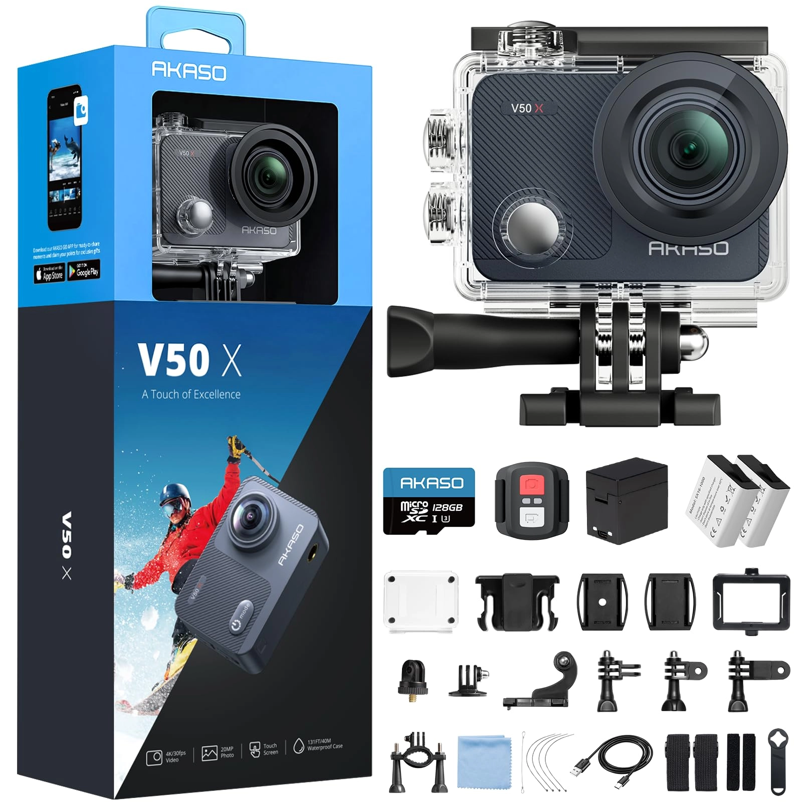 Akaso V50 X 4K60 128GB