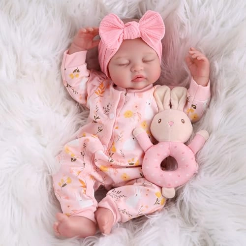 Reborn Baby Doll - 20 Inch Vinyl Sleeping Ages 3+
