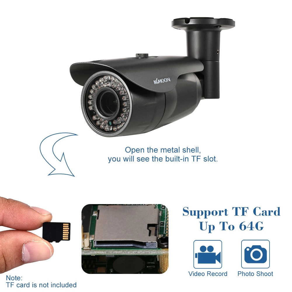 Weatherproof Bullet IP Camera 1080p
