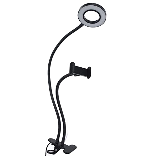 Selfie Rings Light - 3 Colour Adjustable Angle USB