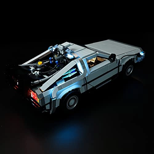 LED Light Kit for Back to The Future - Lego 10300