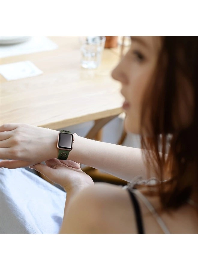 3 Pack Breathable Watch Band for Apple Watch - 38mm/40mm/41mm/42mm/44mm/45mm/49mm