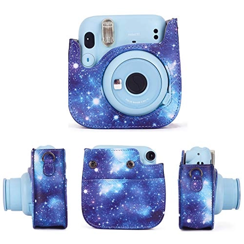 Camera case - Magic Blue + Mini Album - 64 Pockets + Close-up lens - Self-portrait mirror + Color Filters - 4 Colors + Photo frame - 5 Colors + Hanging Photo frame + Sticker Borders + Corner Sticker + Card Making Pen