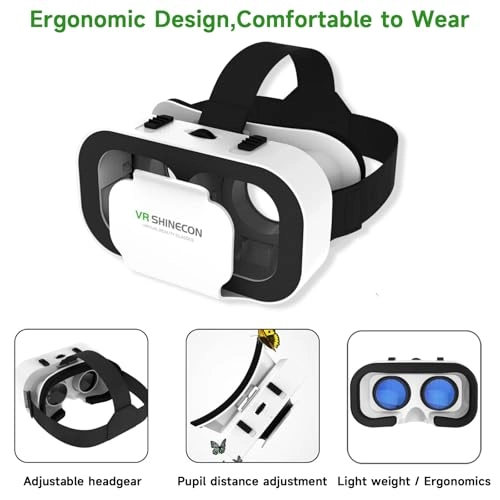 Virtual Reality Headset - Controller 4.7-6.5 inch