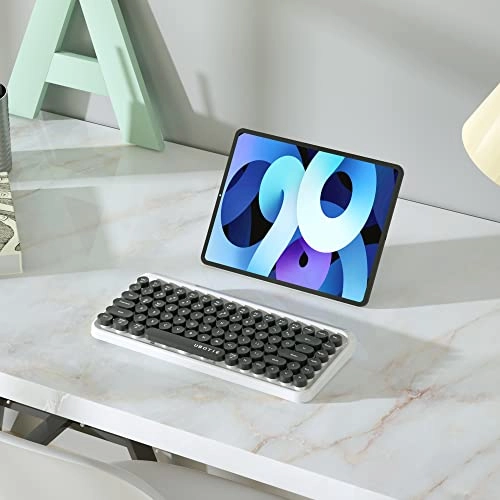 Portable Bluetooth Computer Keyboard - QWERTY Wireless