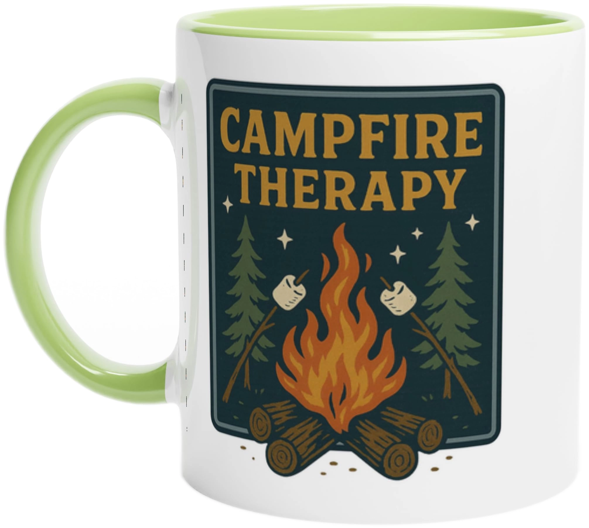 engravables Campfire Therapy Mug - 1 pcs Personalised Dog Lover