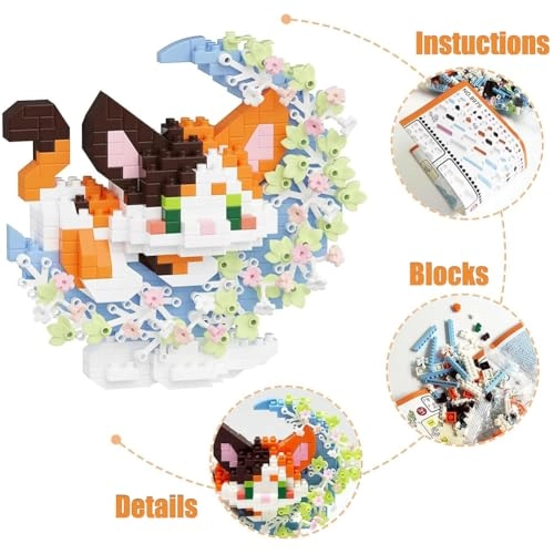 Cat Building Blocks - 516pcs/514pcs