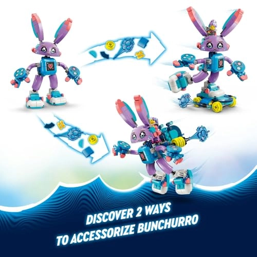 DREAMZzz Izzie and Bunchurro the Gaming Bunny Figure (71490)